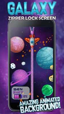 Emulate Android APK Galaxy Lock Screen Zipper
