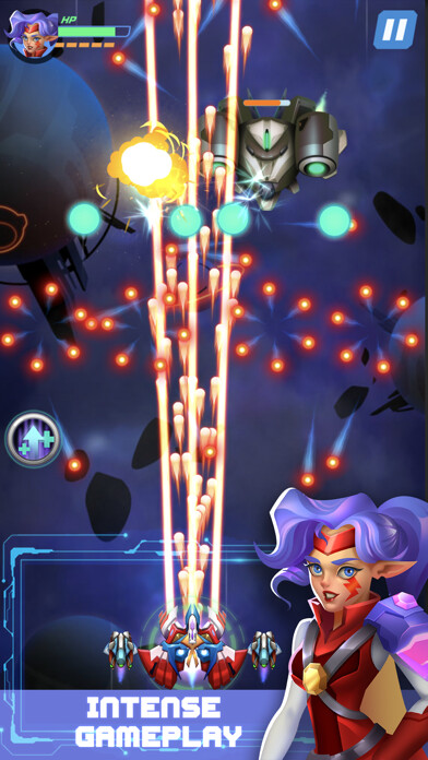 Emulate iPhone app Galaxy Lord: Alien Shooter using MyAndroid