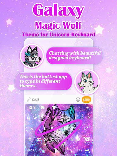 Emulate Android APK Galaxy Magic Wolf Keyboard Theme for Girls Emulate Android APK Galaxy Magic Wolf Keyboard Theme for Girls