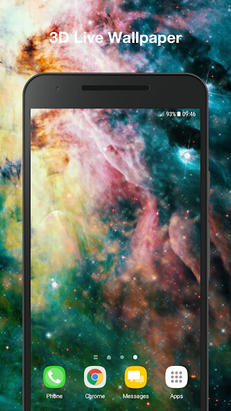 Emulate Android APK Galaxy Nebula Live Wallpaper
