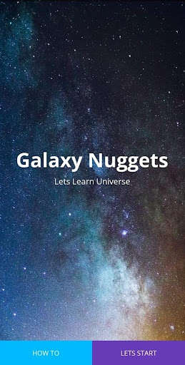 Run android online APK Galaxy Nuggets- Learn Planets and Astronomy Quiz from MyAndroid or emulate Galaxy Nuggets- Learn Planets and Astronomy Quiz using MyAndroid