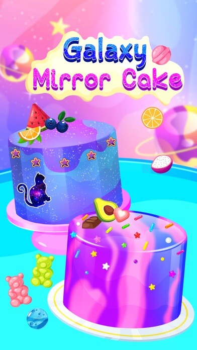 Emulate iPhone app Galaxy Princess Mirror Cake using MyAndroid Emulate iPhone app Galaxy Princess Mirror Cake using MyAndroid