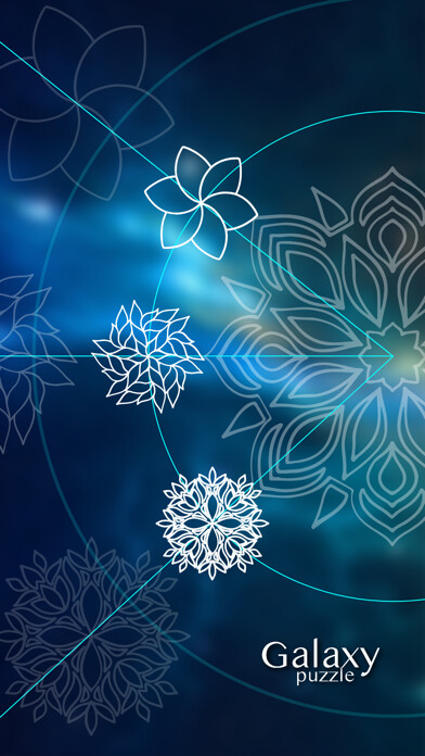 Emulate iPhone app GalaxyPuzzle - Selection game using MyAndroid