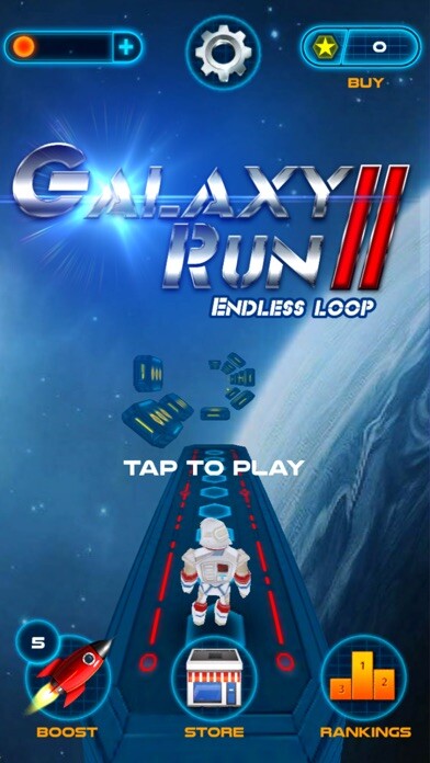Emulate iPhone app Galaxy Run 2 - Endless Loop! using MyAndroid Emulate iPhone app Galaxy Run 2 - Endless Loop! using MyAndroid