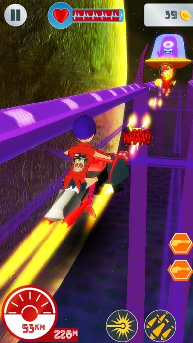 Emulate iPhone app Galaxy Runaway using MyAndroid Emulate iPhone app Galaxy Runaway using MyAndroid