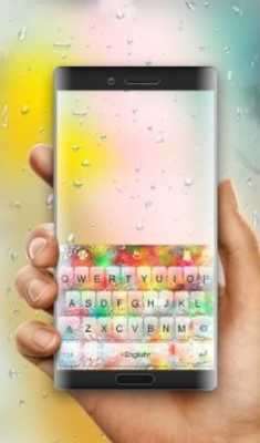 Emulate Android APK Galaxy S8 Droplets Keyboard Theme