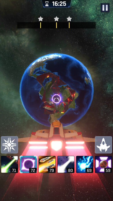Emulate iPhone app Galaxy Smash Planet Simulator using MyAndroid Emulate iPhone app Galaxy Smash Planet Simulator using MyAndroid