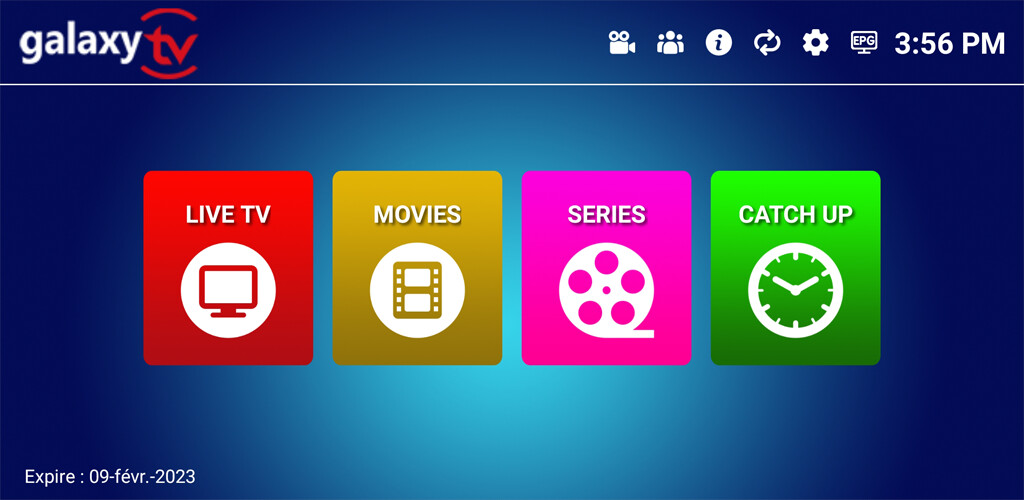 Run android online APK Galaxy Tv from MyAndroid or emulate Galaxy Tv using MyAndroid