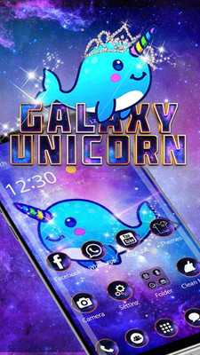 Emulate Android APK Galaxy Unicorn Sparkly Wonderland Theme