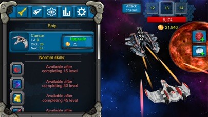 Emulate Android APK Galaxy War Clicker