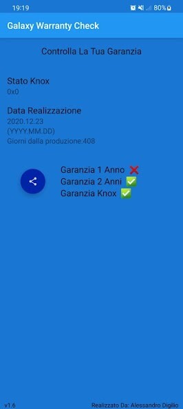 Run android online APK Galaxy Warranty Check from MyAndroid or emulate Galaxy Warranty Check using MyAndroid