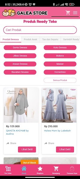 Run android online APK Galea Store : Aplikasi Order from MyAndroid or emulate Galea Store : Aplikasi Order using MyAndroid