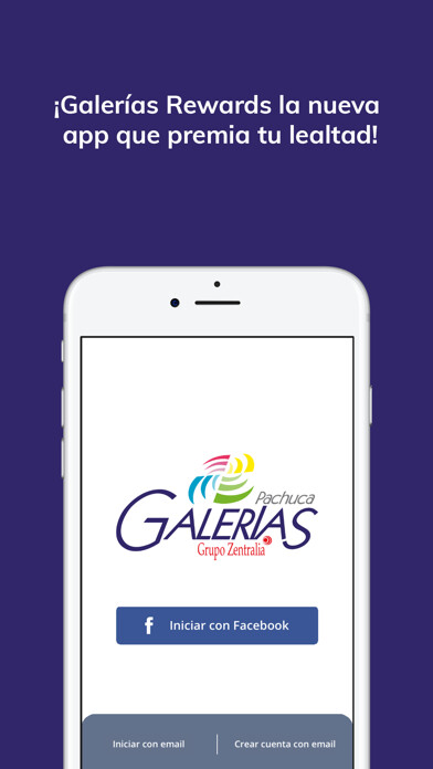 Emulate iPhone app Galerias Rewards using MyAndroid