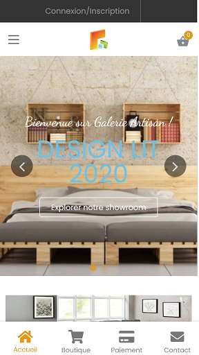 Run android online APK GALERIE ARTISAN from MyAndroid or emulate GALERIE ARTISAN using MyAndroid