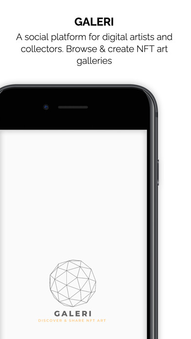Emulate iPhone app Galerie.eth using MyAndroid
