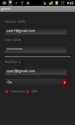 Emulate Android APK Galert