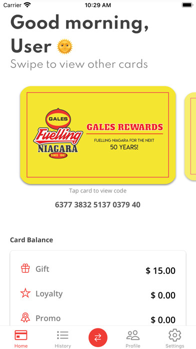 Emulate iPhone app Gales Rewards using MyAndroid Emulate iPhone app Gales Rewards using MyAndroid