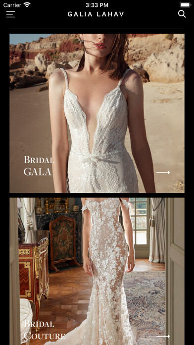 Emulate iPhone app Galia Lahav Catalog using MyAndroid Emulate iPhone app Galia Lahav Catalog using MyAndroid