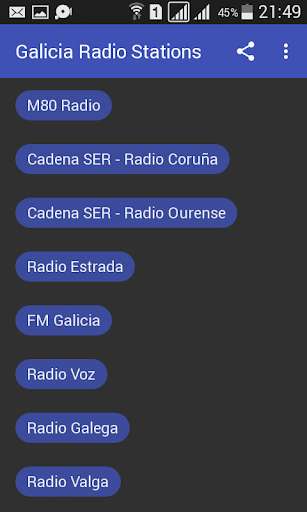 Run android online APK Galicia Radio Stations from MyAndroid or emulate Galicia Radio Stations using MyAndroid