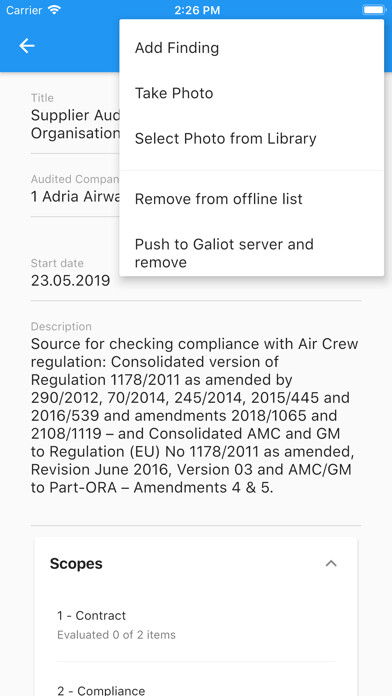 Run android online APK Galiot Auditor from MyAndroid or emulate Galiot Auditor using MyAndroid