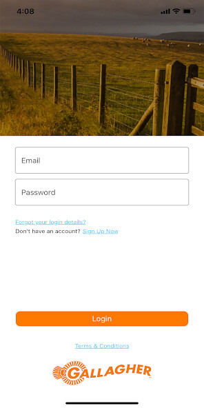 Emulate iPhone app Gallagher Ag Devices using MyAndroid