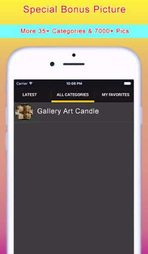 Run android online APK Gallery Art Candle from MyAndroid or emulate Gallery Art Candle using MyAndroid