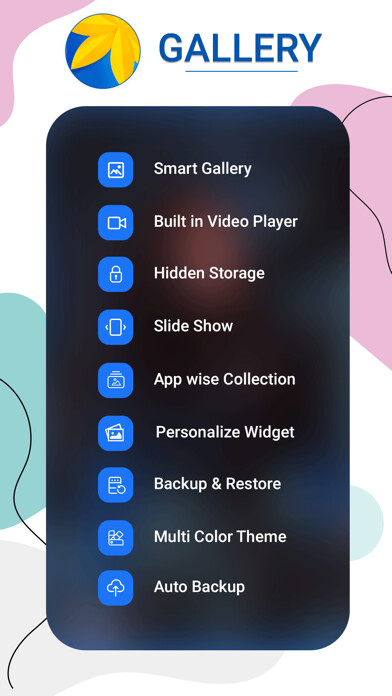 Emulate iPhone app Gallery & Gallery vault using MyAndroid