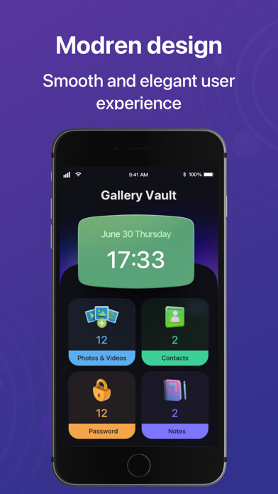 Emulate iPhone app Gallery Vault - Secret Album using MyAndroid