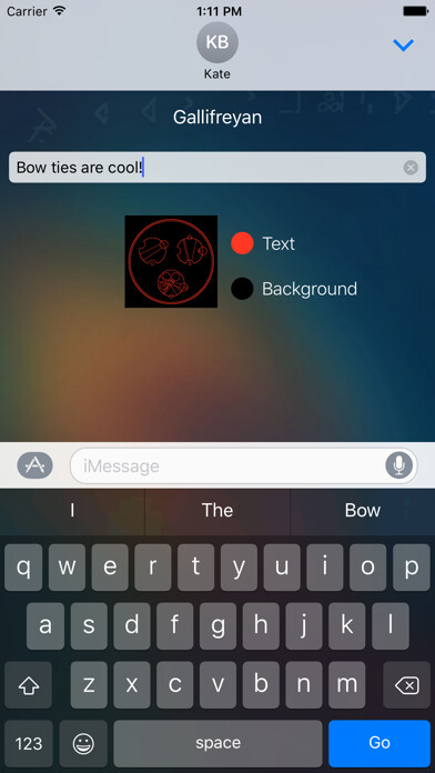 Emulate iPhone app Gallifreyan using MyAndroid Emulate iPhone app Gallifreyan using MyAndroid