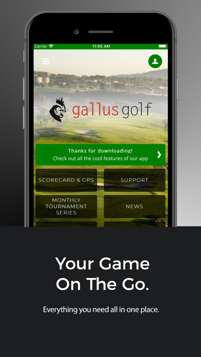 Emulate iPhone app Gallus Golf Club using MyAndroid Emulate iPhone app Gallus Golf Club using MyAndroid