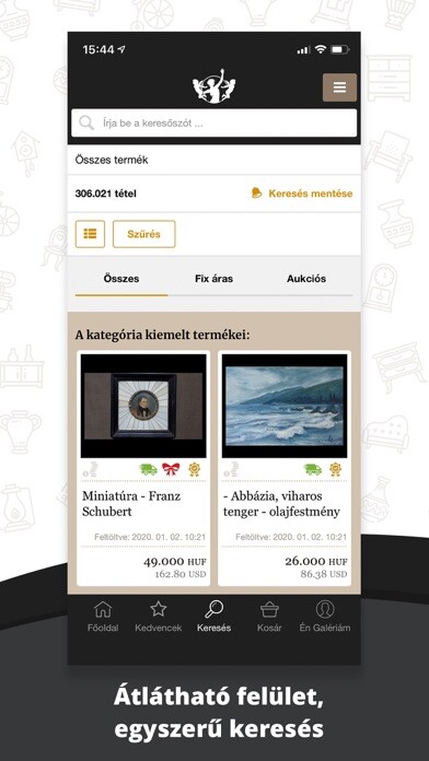 Run android online APK Galéria Savaria online piactér from MyAndroid or emulate Galéria Savaria online piactér using MyAndroid