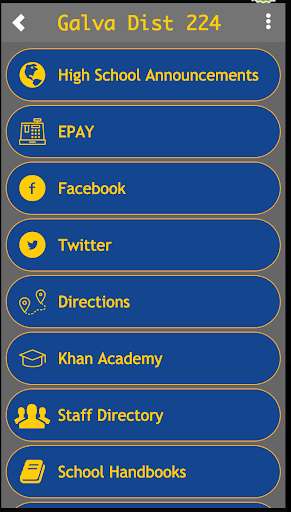 Run android online APK Galva Dist 224: School App from MyAndroid or emulate Galva Dist 224: School App using MyAndroid