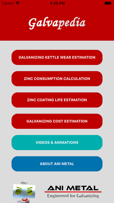 Emulate iPhone app Galvapedia using MyAndroid