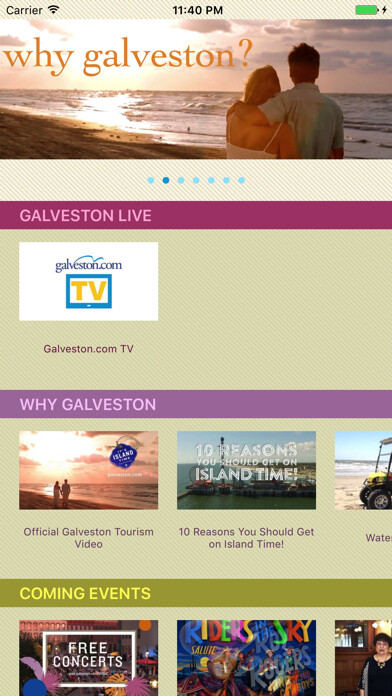 Emulate iPhone app Galveston.com TV using MyAndroid Emulate iPhone app Galveston.com TV using MyAndroid