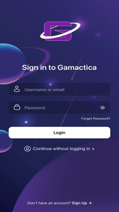 Emulate iPhone app Gamactica using MyAndroid