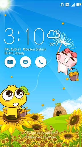 Run android online APK Gama Sunshine Day ASUS Theme from MyAndroid or emulate Gama Sunshine Day ASUS Theme using MyAndroid