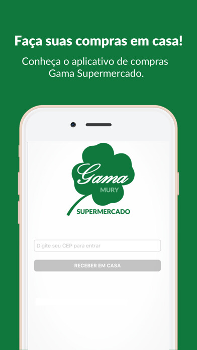 Emulate iPhone app Gama Supermercado using MyAndroid