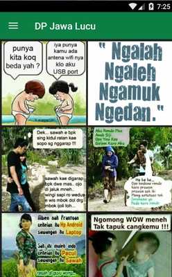 Emulate Android APK Gambar DP Jawa Lucu Terbaru
