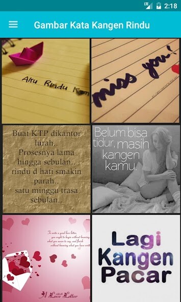 Run android online APK Gambar Kata Kangen Rindu from MyAndroid or emulate Gambar Kata Kangen Rindu using MyAndroid