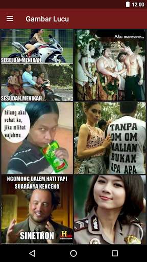 Run android online APK Gambar Lucu from MyAndroid or emulate Gambar Lucu using MyAndroid