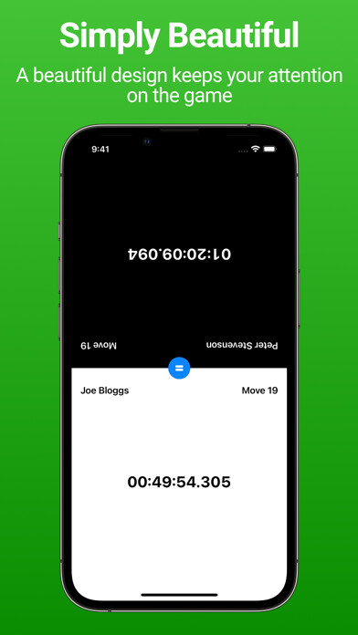 Emulate iPhone app Gambit: Chess Clock using MyAndroid