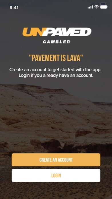Emulate iPhone app Gambler UnPaved using MyAndroid
