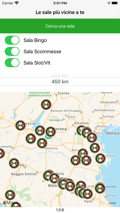 Emulate iPhone app GamblingHalls using MyAndroid