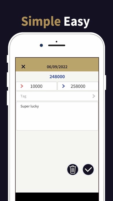 Emulate iPhone app Gambling Tracker: Manage Money using MyAndroid