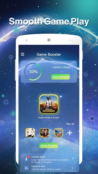 Run android online APK Game Booster Faster Launcher from MyAndroid or emulate Game Booster Faster Launcher using MyAndroid