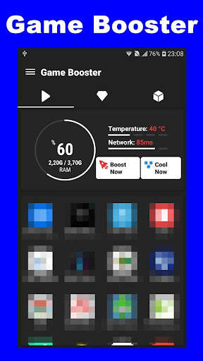 Run android online APK Game Booster Pro from MyAndroid or emulate Game Booster Pro using MyAndroid