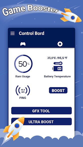 Run android online APK Game Booster - Speed Booster from MyAndroid or emulate Game Booster - Speed Booster using MyAndroid