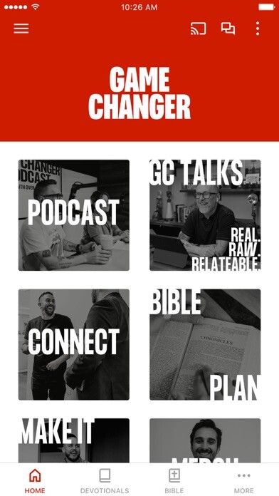 Emulate iPhone app Game Changer by iPD Agency using MyAndroid