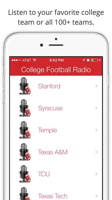 Emulate iPhone app GameDay College Football Radio using MyAndroid Emulate iPhone app GameDay College Football Radio using MyAndroid