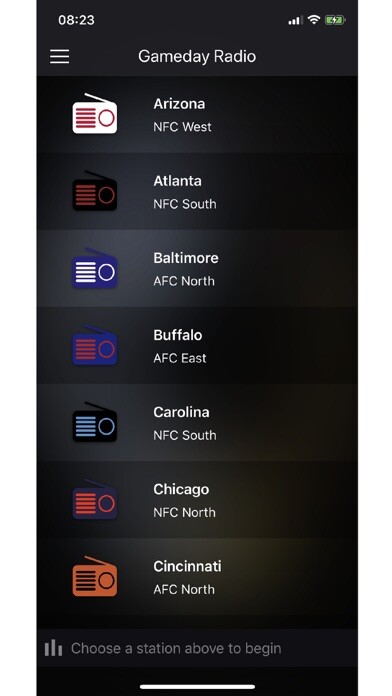 Emulate iPhone app Gameday Radio using MyAndroid Emulate iPhone app Gameday Radio using MyAndroid